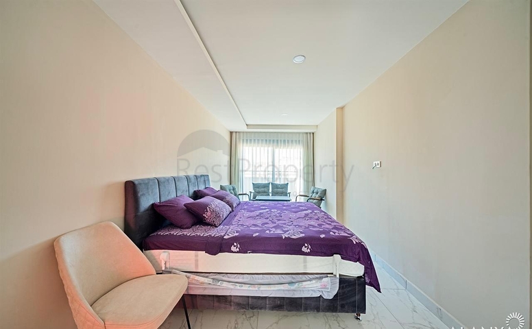 شقة فسيحة مفروشة 3 + 1 في مجمع سكني حديث في أفسلار