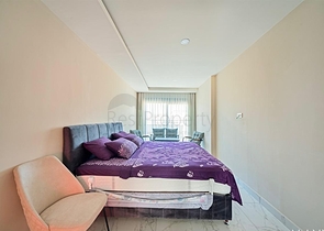 شقة فسيحة مفروشة 3 + 1 في مجمع سكني حديث في أفسلار