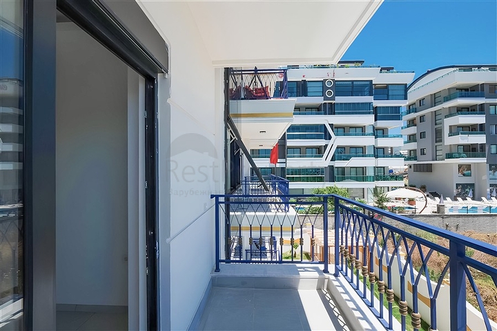 شقة واسعة مطلة على البحر في منطقة خلابة في ألانيا