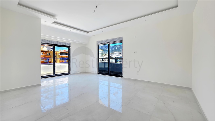 بنتهاوس على البحر مع تراس واسع في منطقة كارجاكاك 