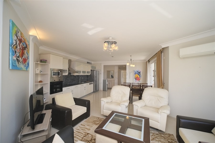 شقة مريحة 2 + 1 في مجمع سكني مع بنية تحتية في منطقة جيكجيلي