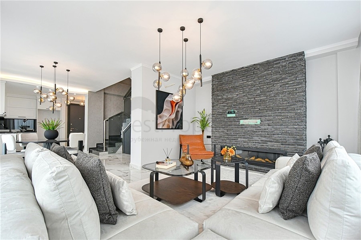 فيلا حديثة 3 + 1 مع إطلالات بانورامية على البحر في منطقة بكتاش