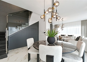 فيلا حديثة 3 + 1 مع إطلالات بانورامية على البحر في منطقة بكتاش