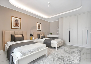 فيلا حديثة 3 + 1 مع إطلالات بانورامية على البحر في منطقة بكتاش