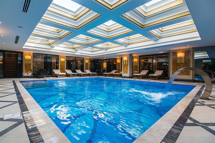 شقة واسعة مطلة على البحر في واحدة من أفضل المجمعات في ألانيا