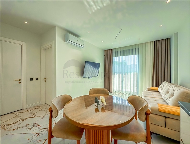 شقة مودرن 1 + 1 في منطقة أوبا