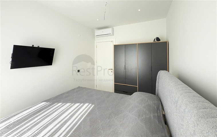 شقة مودرن 1 + 1 في منطقة أوبا