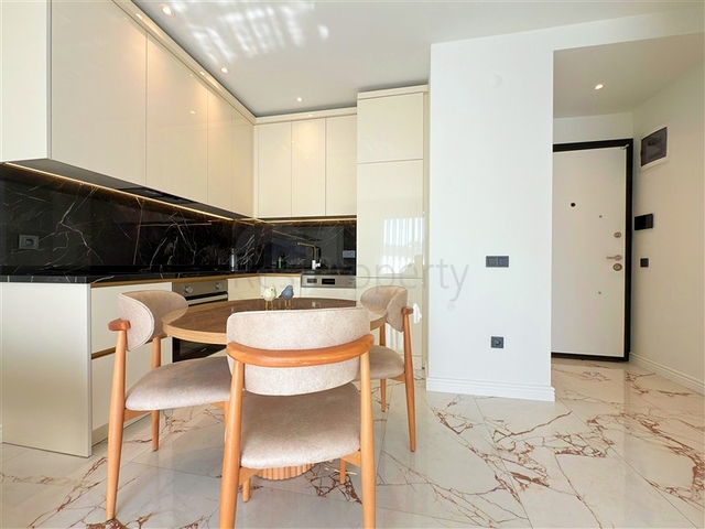 شقة مودرن 1 + 1 في منطقة أوبا