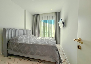 شقة مودرن 1 + 1 في منطقة أوبا