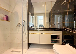 شقة مودرن 1 + 1 في منطقة أوبا