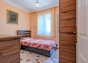 شقة مريحة 2 + 1 مطلة على البحر في منطقة جيدة الصيانة في أفسالار