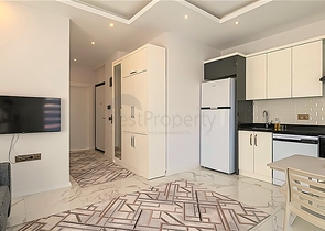 شقة حديثة 1 + 1 على مسافة قريبة من شاطئ كليوباترا