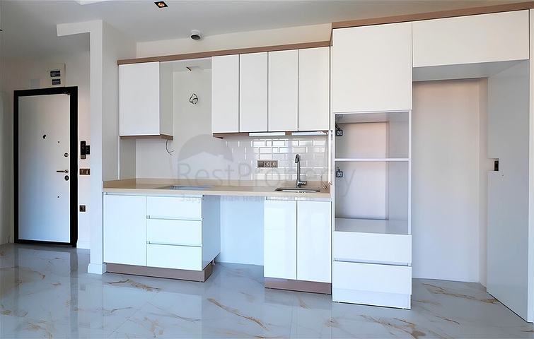 شقة مودرن 1 + 1 بالقرب من الشاطئ في منطقة أوبا