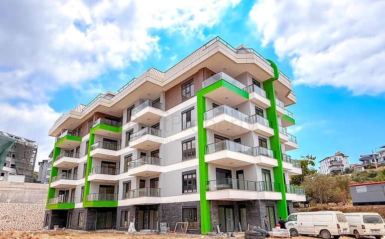 شقق حديثة في مجمع مع بنية تحتية غنية في منطقة أوبا