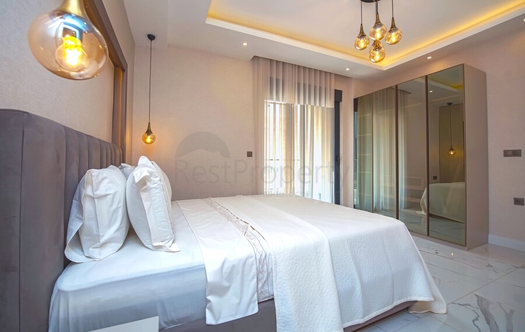 شقق حديثة في مجمع مع بنية تحتية غنية في منطقة أوبا