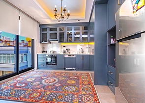 بنتهاوس فاخر 4 + 1 مع إطلالات بانورامية على البحر في وسط ألانيا