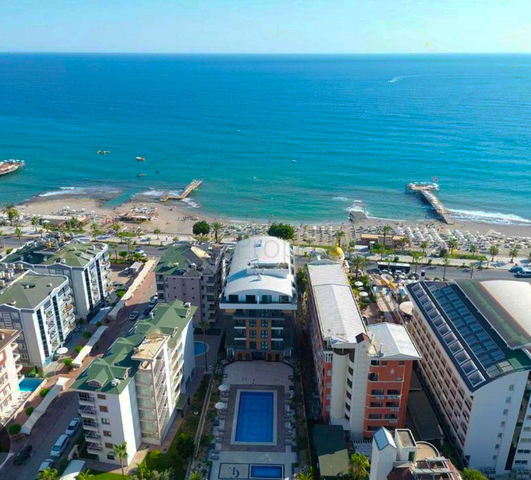 شقة 2+1 مع القرب المباشر من البحر في منطقة أوبا