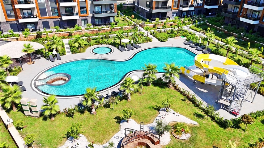 شقة مريحة 1 + 1 في منطقة أوبا 