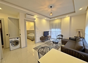 شقة مريحة 1 + 1 في منطقة أوبا 