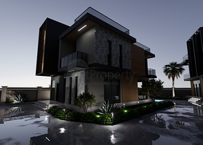 فلل 4 + 1 معروضة للبيع في منطقة دوشيميالتي - أنطاليا 