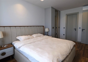 فيلا حديثة مع إطلالة بانورامية على البحر في كارجيجاك