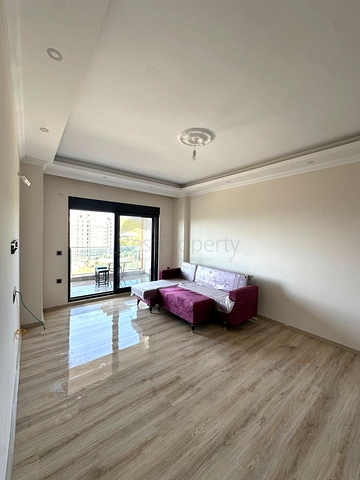 شقة مودرن 1 + 1 مطلة على البحر في دميرتاش