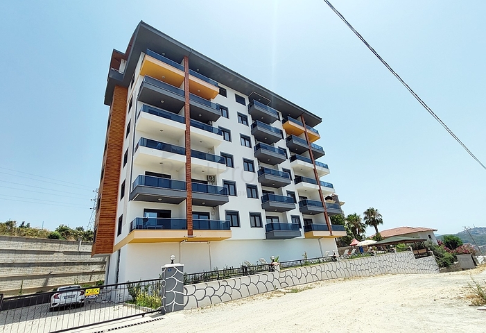 شقة مودرن 1 + 1 مطلة على البحر في دميرتاش