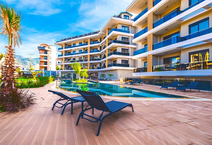 موي أوبا ريزيدنس-دوبلكس مع مسبح خاص في منطقة أوبا المرموقة ، ألانيا