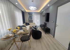 شقة مريحة 2 + 1 في مجمع حديث في محمودلار