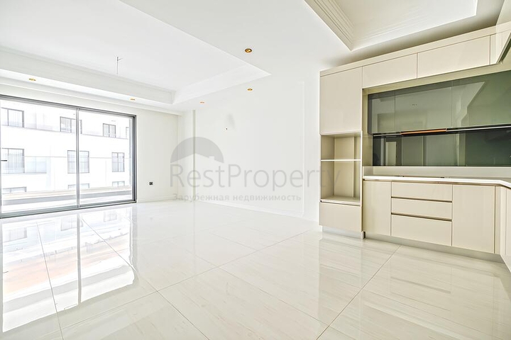 شقة حديثة 2 + 1 في مجمع سكني جديد على البحر في منطقة توركلر