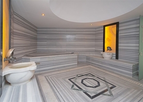 فيلا مع تراس واسع في الجزء الأخضر من منطقة كوناكلي