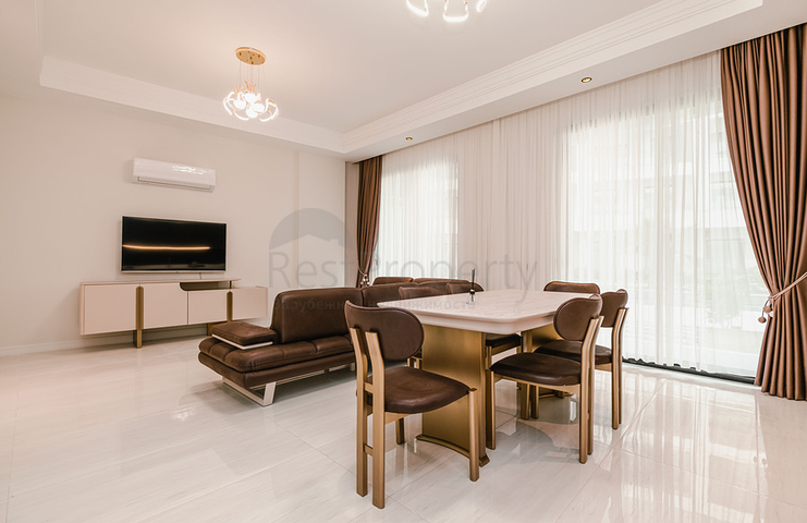 غرفتين 2 + 1 حديقة دوبلكس مع تراس خاص في منطقة توركلر