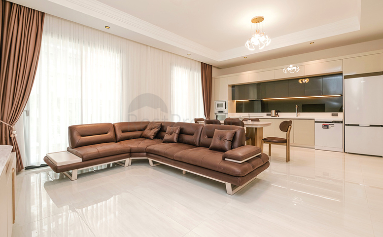 غرفتين 2 + 1 حديقة دوبلكس مع تراس خاص في منطقة توركلر