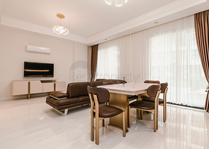 غرفتين 2 + 1 حديقة دوبلكس مع تراس خاص في منطقة توركلر