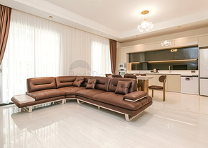 غرفتين 2 + 1 حديقة دوبلكس مع تراس خاص في منطقة توركلر