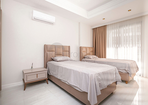 غرفتين 2 + 1 حديقة دوبلكس مع تراس خاص في منطقة توركلر