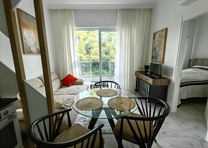 شقة بغرفة نوم واحدة 1+1 في الجزء الأخضر من منطقة أفسالار مع بنية تحتية غنية