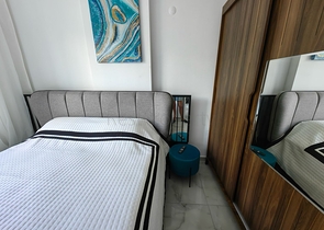 شقة بغرفة نوم واحدة 1+1 في الجزء الأخضر من منطقة أفسالار مع بنية تحتية غنية