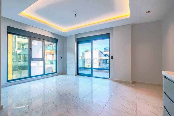 شقة بغرفتي نوم 2 + 1 بالقرب من الساحل في منطقة كارجيجاك