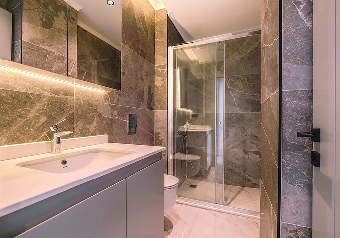 شقة بغرفتي نوم 2 + 1 بالقرب من الساحل في منطقة كارجيجاك