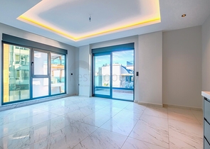 شقة بغرفتي نوم 2 + 1 بالقرب من الساحل في منطقة كارجيجاك