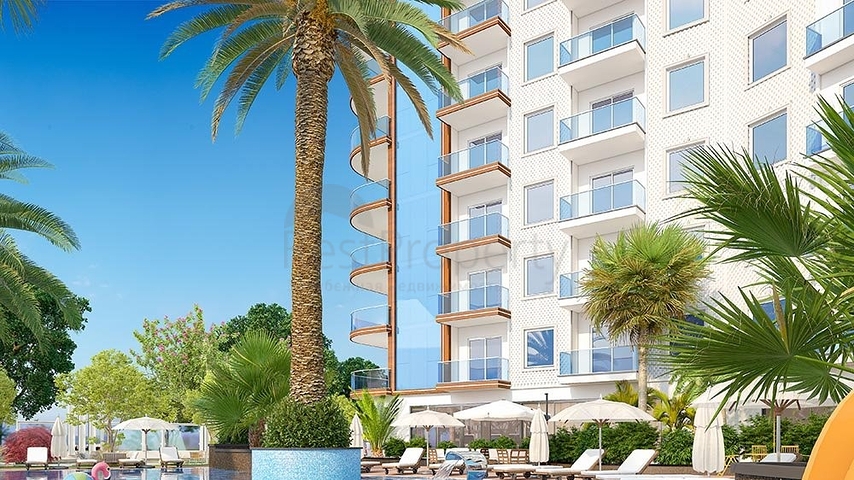 شقة حديثة بغرفة نوم واحدة 1 + 1 في محمودلار