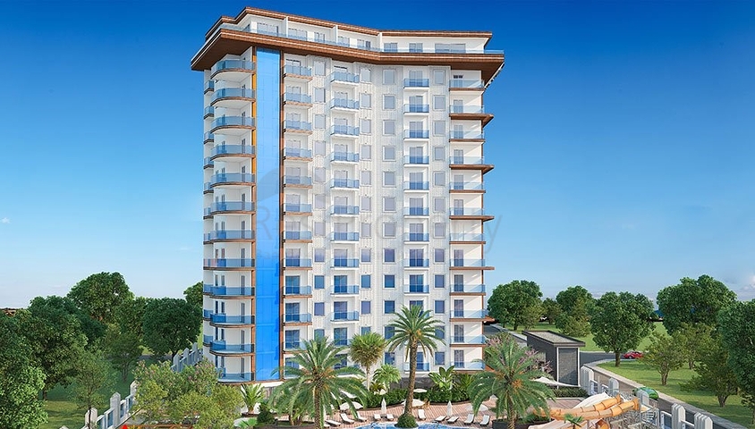 شقة حديثة بغرفة نوم واحدة 1 + 1 في محمودلار