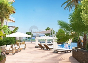 شقة حديثة بغرفة نوم واحدة 1 + 1 في محمودلار