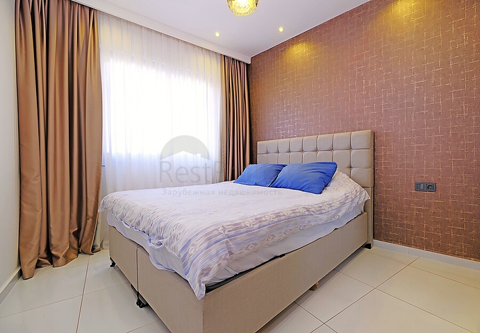 شقة مريحة مفروشة 1 + 1 في مجمع سكني حديث