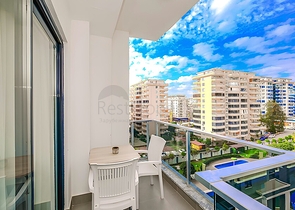 شقة مريحة مفروشة 1 + 1 في مجمع سكني حديث