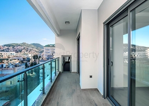 شقة حديثة 1 + 1 في مبنى جديد في حي كليوباترا