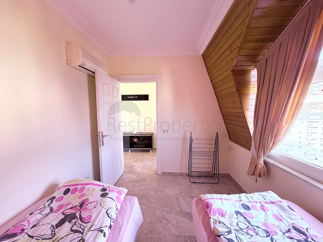 شقة مفروشة 2 + 1 مع بنية تحتية كاملة للمجمع