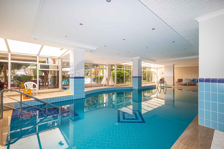 شقة مفروشة 2 + 1 مع بنية تحتية كاملة للمجمع