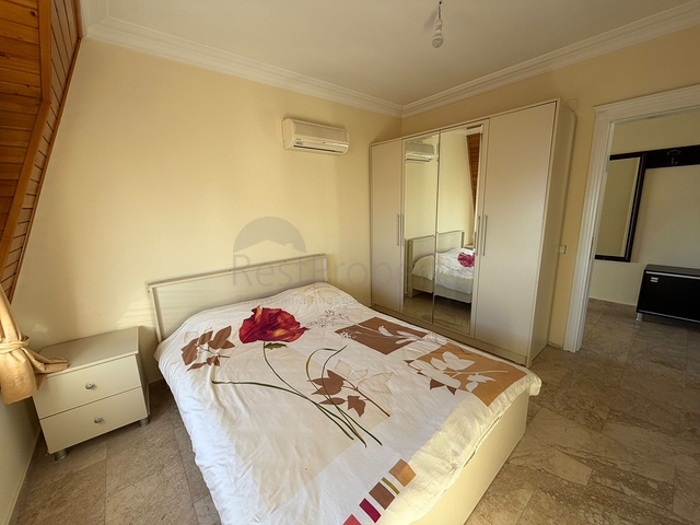 شقة مفروشة 2 + 1 مع بنية تحتية كاملة للمجمع